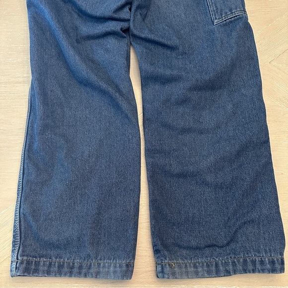 RedHead Relaxed Blue Denim Jeans Lined Work Blue Collar - Picture 10 of 10